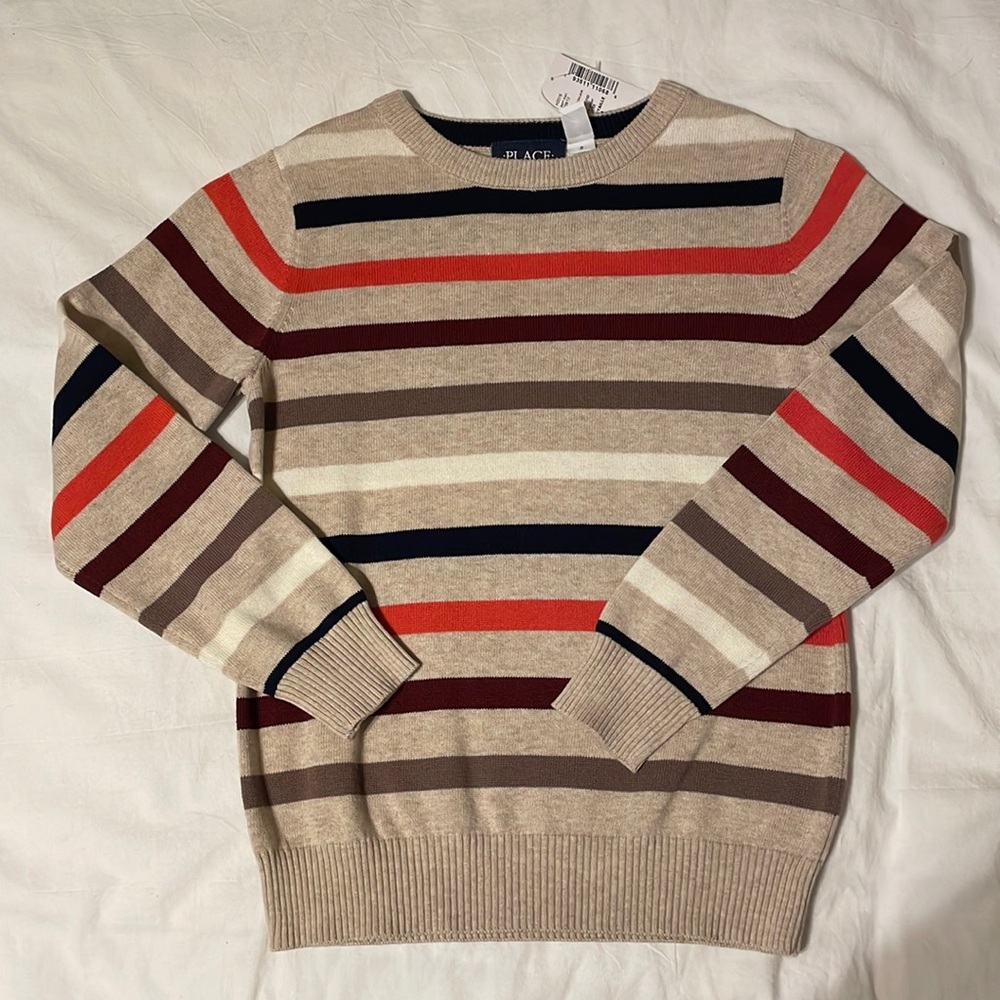 Boys striped sweater